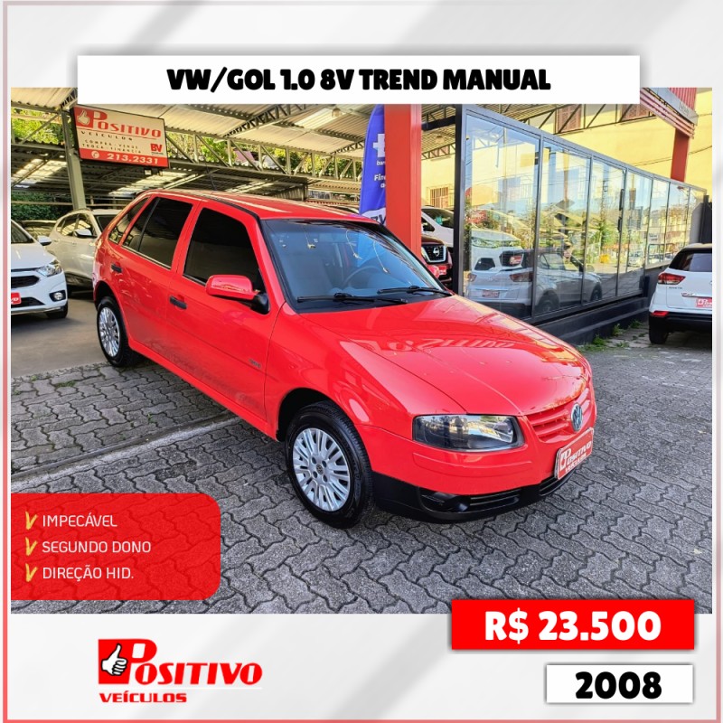 GOL 1.0 MI TREND 8V FLEX 4P MANUAL - 2008 - CAXIAS DO SUL