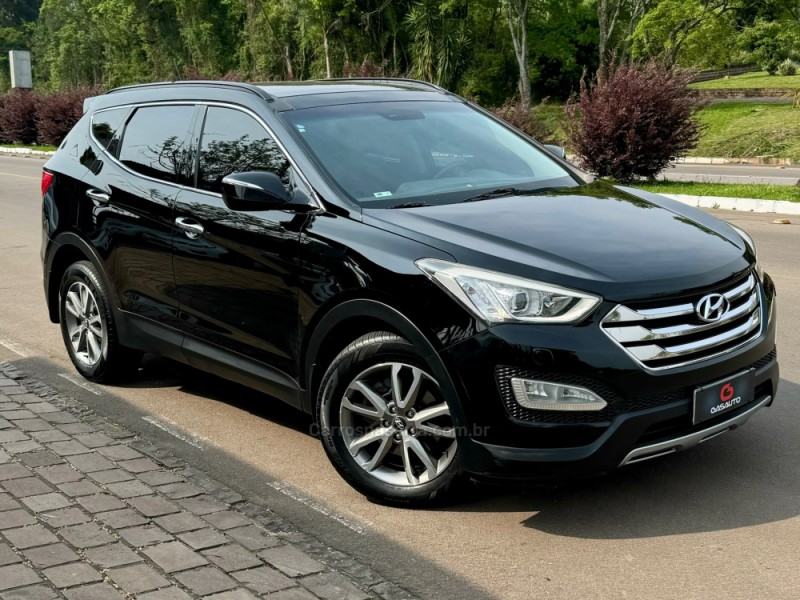 santa fe 3.3 mpfi 4x4 7 lugares v6 270cv gasolina 4p automatico 2014 nova prata