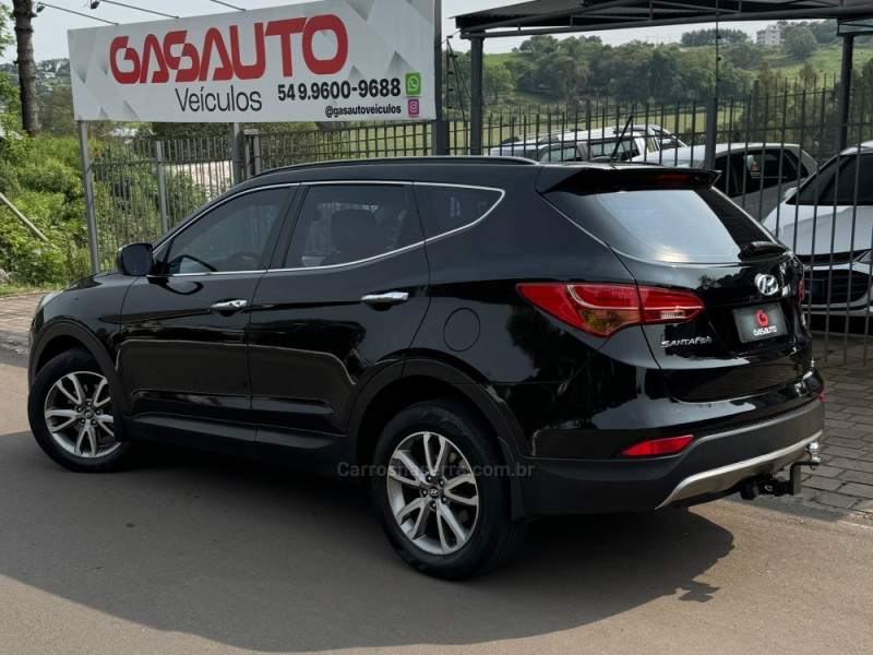 SANTA FÉ 3.3 MPFI 4X4 7 LUGARES V6 270CV GASOLINA 4P AUTOMÁTICO - 2014 - NOVA PRATA