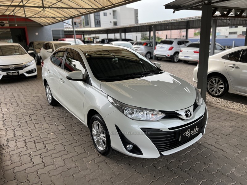 YARIS 1.5 16V FLEX SEDAN XL MULTIDRIVE3 - 2019 - BOM PRINCíPIO