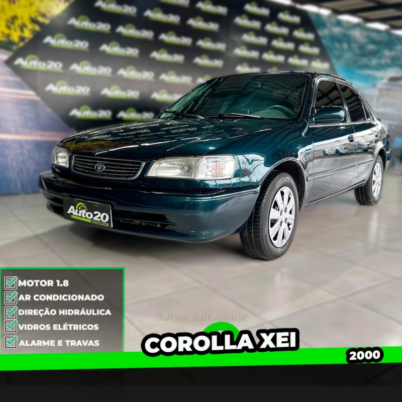 corolla 1.8 xei 16v gasolina 4p manual 2000 taquara