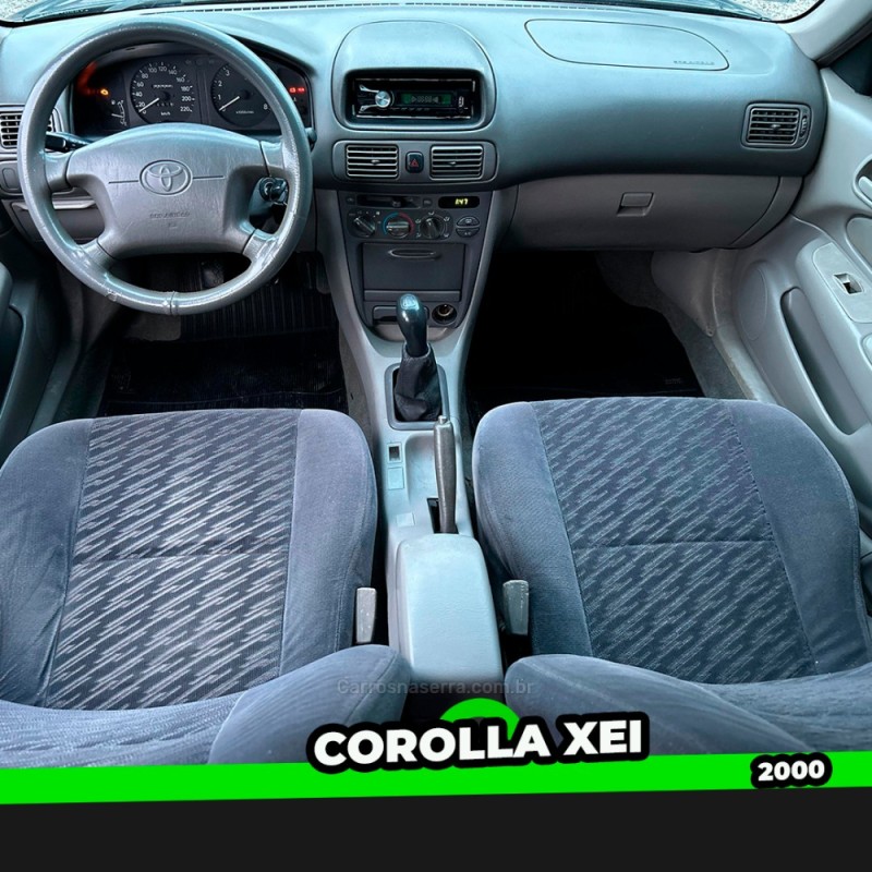 COROLLA 1.8 XEI 16V GASOLINA 4P MANUAL - 2000 - TAQUARA