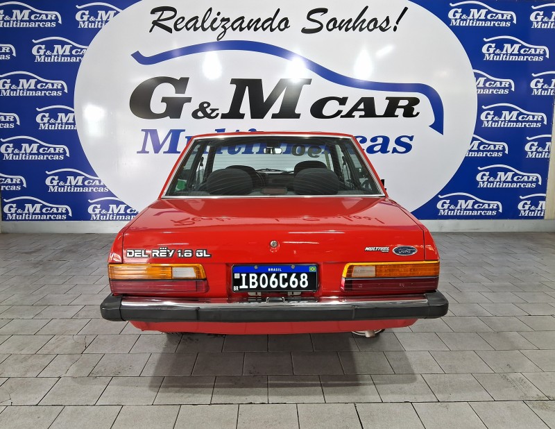 DEL REY 1.8 GL 8V ÁLCOOL 2P MANUAL - 1990 - SãO SEBASTIãO DO CAí