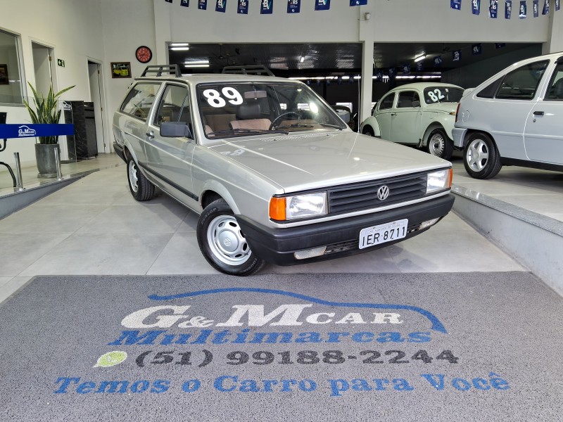 PARATI 1.6 CL 8V ÁLCOOL 2P MANUAL - 1989 - SãO SEBASTIãO DO CAí