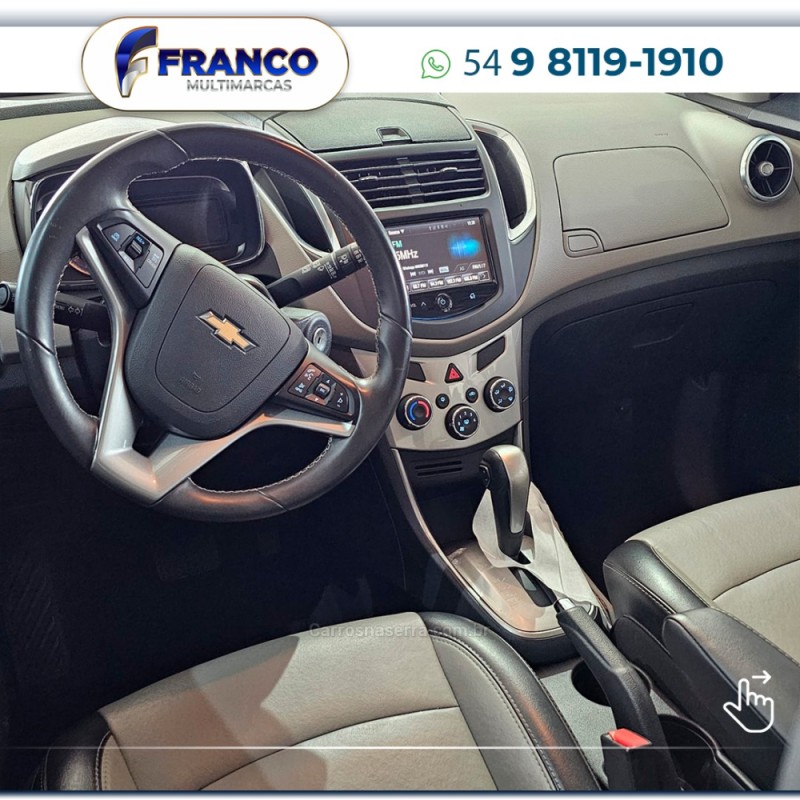 TRACKER 1.8 MPFI LTZ 4X2 16V FLEX 4P AUTOMÁTICO - 2015 - VACARIA