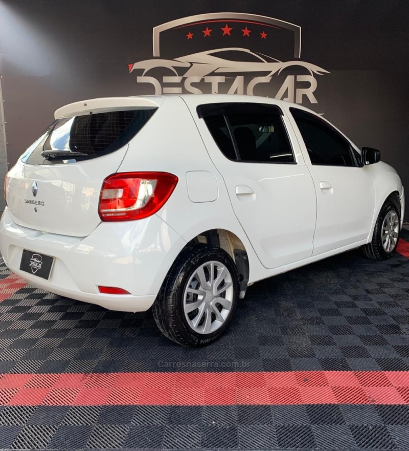 SANDERO 1.0 AUTHENTIQUE 12V FLEX 4P MANUAL - 2018 - CAXIAS DO SUL