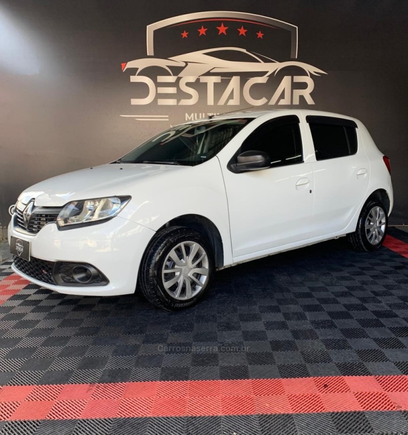 SANDERO 1.0 AUTHENTIQUE 12V FLEX 4P MANUAL - 2018 - CAXIAS DO SUL