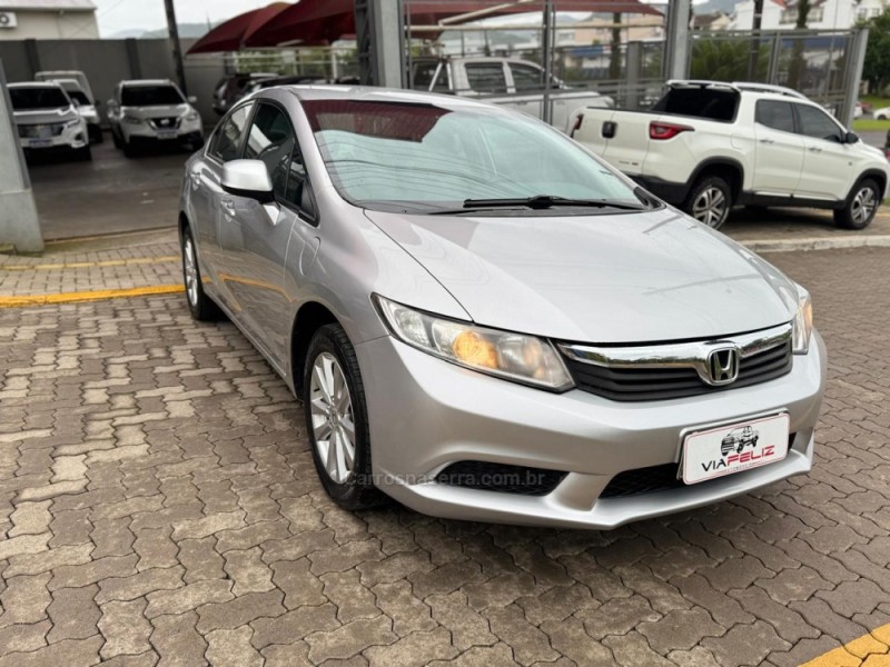 CIVIC 1.8 LXS 16V FLEX 4P AUTOMÁTICO - 2012 - FELIZ