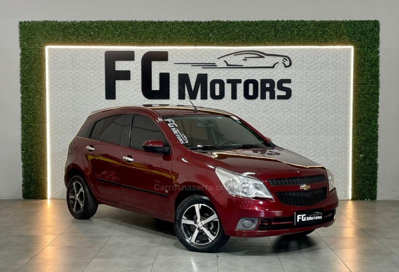 AGILE 1.4 MPFI LT 8V FLEX 4P MANUAL - 2011 - NOVO HAMBURGO