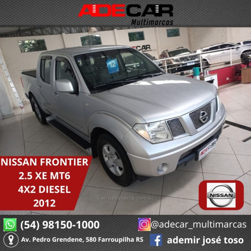 FRONTIER 2.5 XE 4X2 CD TURBO ELETRONIC DIESEL 4P MANUAL