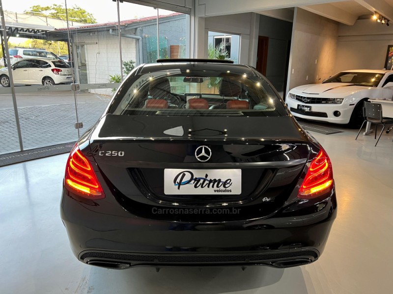 C 250 2.0 CGI SPORT TURBO 16V GASOLINA 4P AUTOMÁTICO - 2015 - ESTâNCIA VELHA