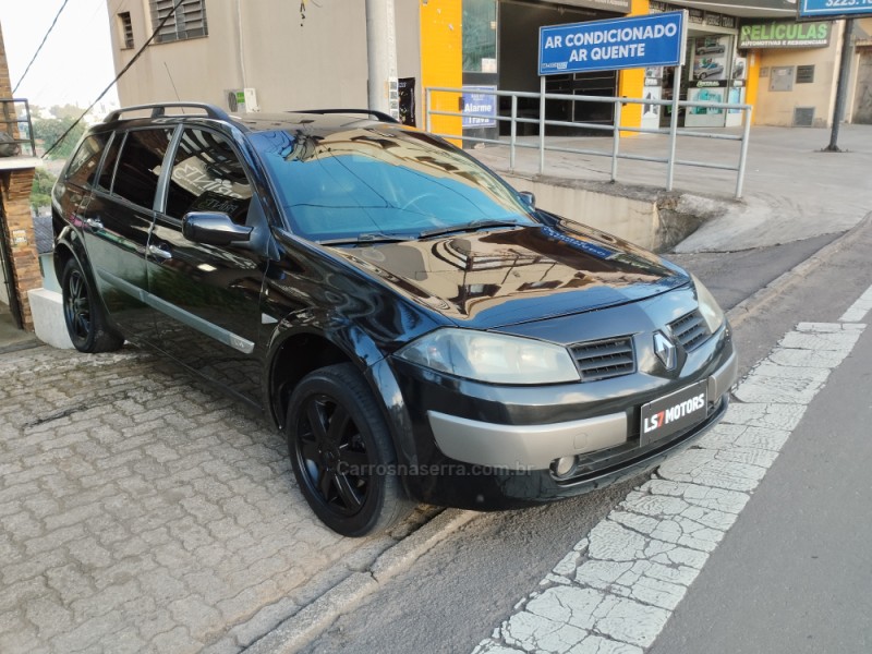 MÉGANE 1.6 DYNAMIQUE GRAND TOUR 16V FLEX 4P MANUAL - 2008 - CAXIAS DO SUL