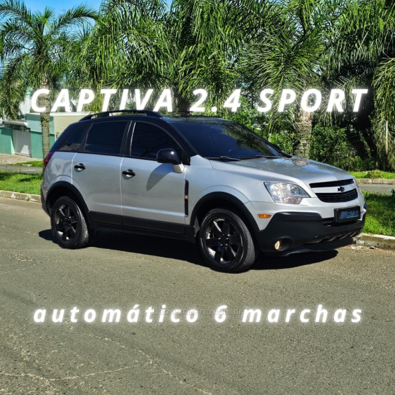 captiva 2.4 fwd sport 16v gasolina 4p automatico 2011 campo bom