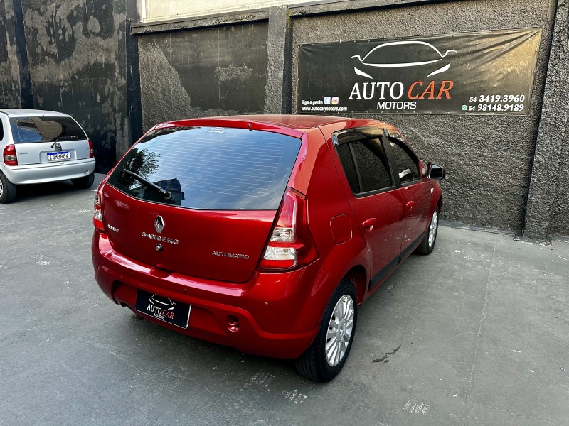 SANDERO 1.6 PRIVILÉGE 8V FLEX 4P AUTOMÁTICO - 2012 - CAXIAS DO SUL