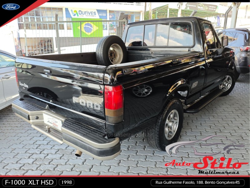 F-1000 2.5 XLT 4X2 CS 8V TURBO DIESEL 2P MANUAL - 1998 - BENTO GONçALVES