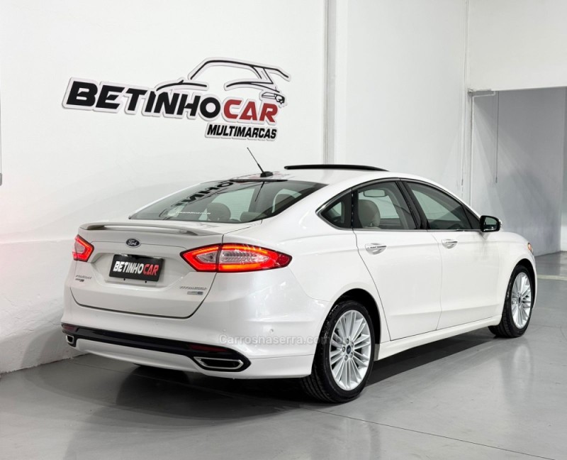 FUSION 2.0 TITANIUM AWD 16V GASOLINA 4P AUTOMÁTICO - 2013 - ESTâNCIA VELHA