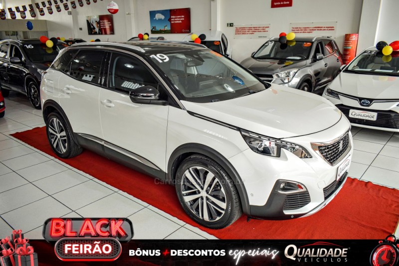 3008 1.6 griffe pack thp 16v gasolina 4p automatico 2019 santa cruz do sul