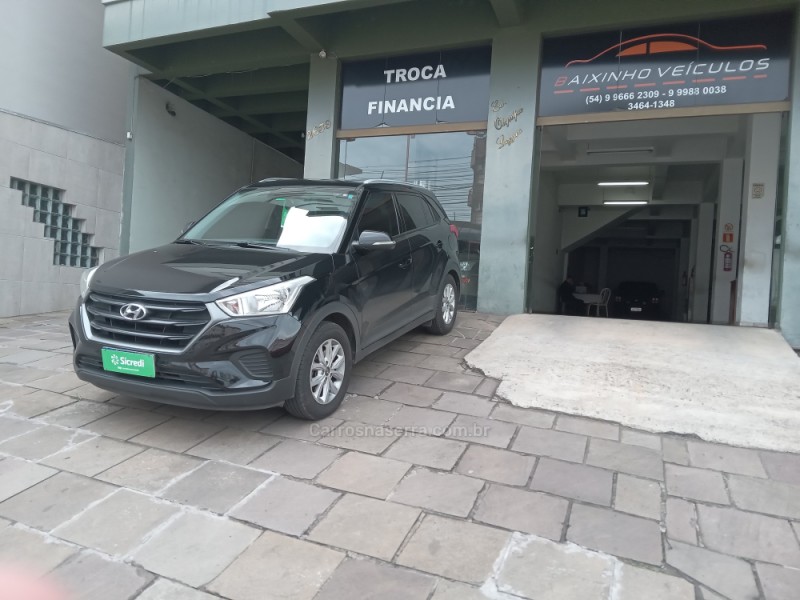 creta 1.6 16v flex smart automatico 2020 garibaldi