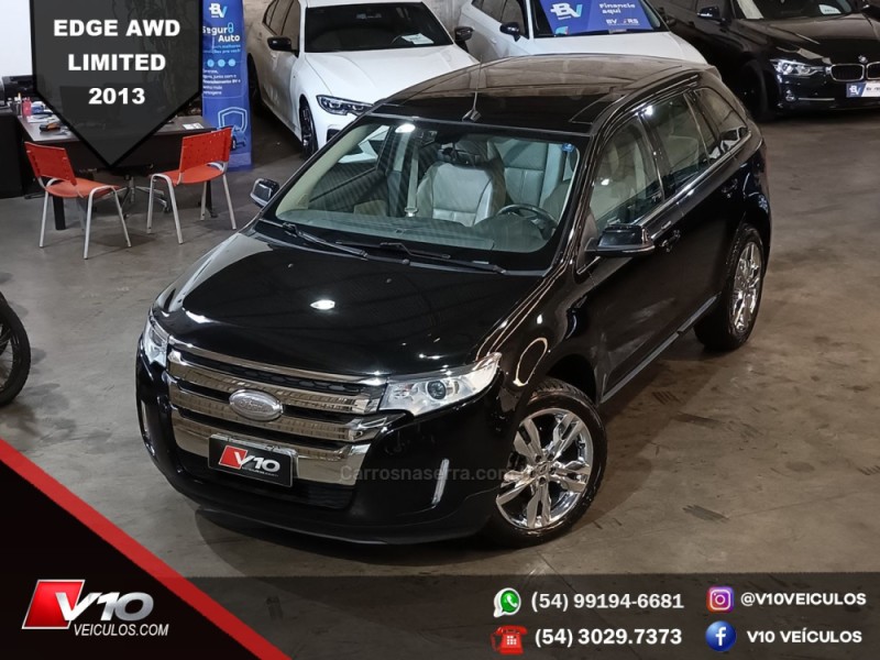 EDGE 3.5 LIMITED AWD V6 24V GASOLINA 4P AUTOMÁTICO - 2013 - CAXIAS DO SUL