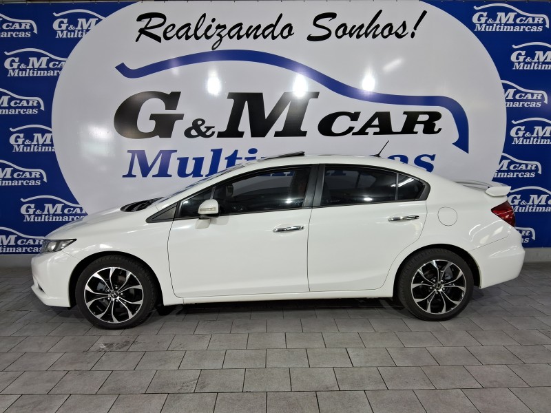 CIVIC 2.0 EXR 16V FLEX 4P AUTOMÁTICO - 2014 - SãO SEBASTIãO DO CAí