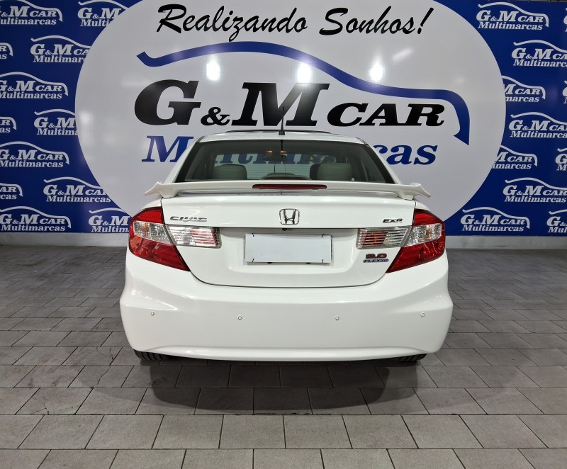 CIVIC 2.0 EXR 16V FLEX 4P AUTOMÁTICO - 2014 - SãO SEBASTIãO DO CAí