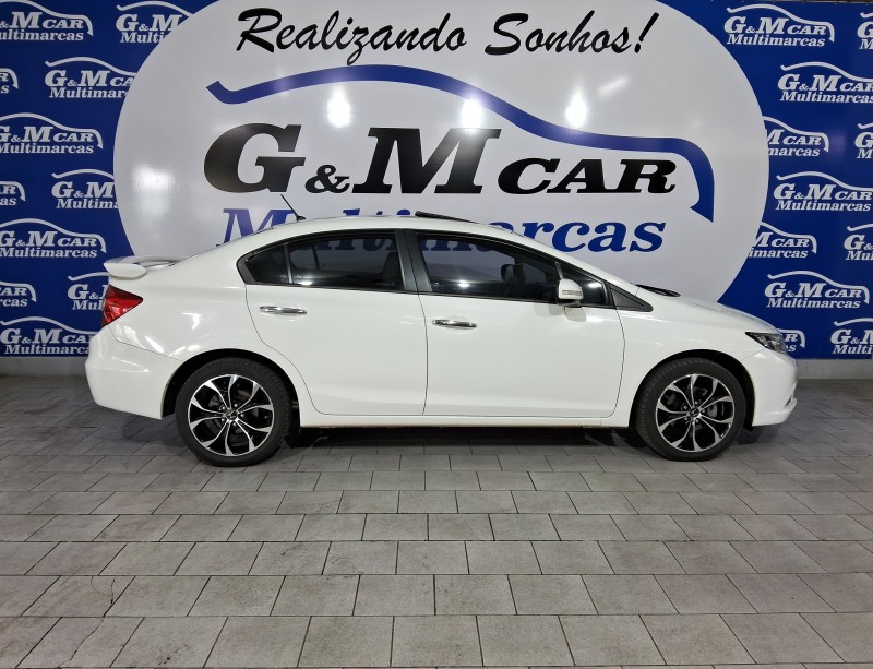 CIVIC 2.0 EXR 16V FLEX 4P AUTOMÁTICO - 2014 - SãO SEBASTIãO DO CAí