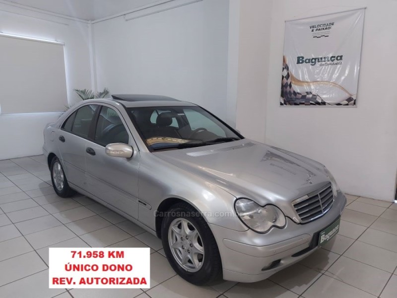 c 180 k 1.8 classic kompressor 16v 143 cv gasolina 4p automatico 2004 novo hamburgo