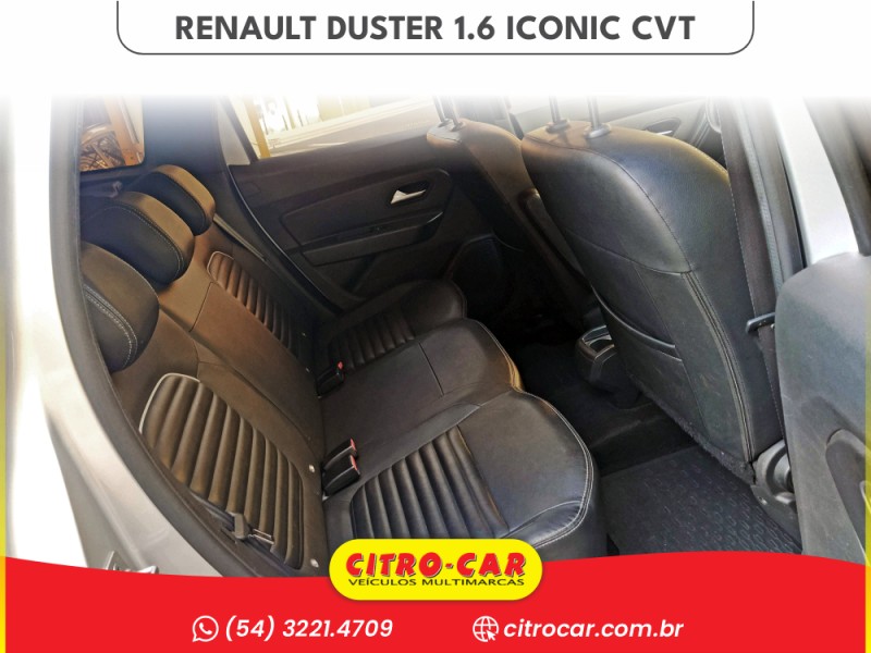 DUSTER 1.6 ICONIC 16V FLEX 4P AUTOMÁTICO - 2021 - CAXIAS DO SUL