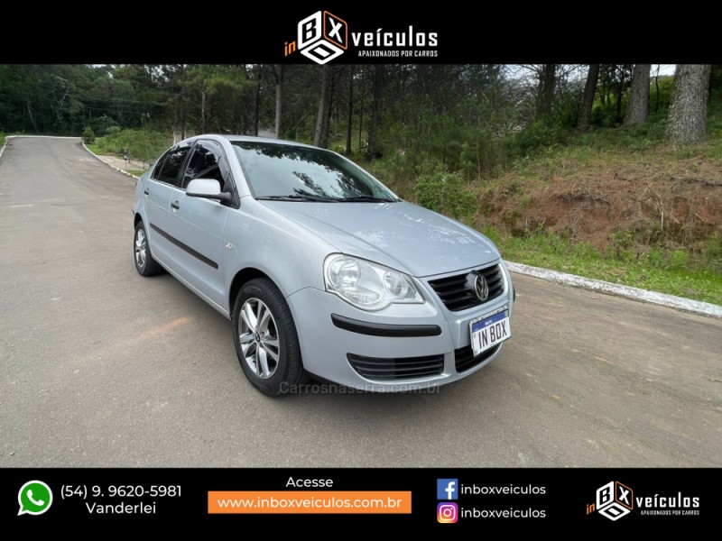 POLO SEDAN 1.6 MI 8V FLEX 4P MANUAL - 2009 - GRAMADO