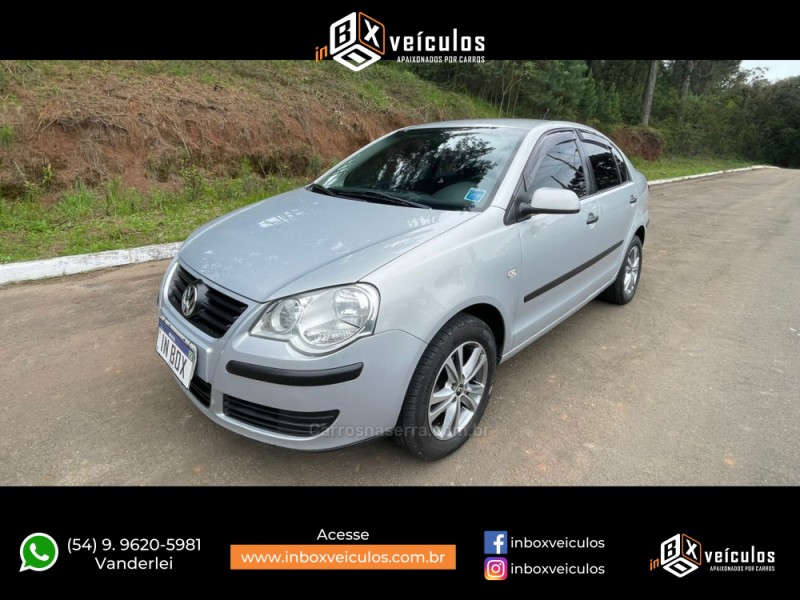 POLO SEDAN 1.6 MI 8V FLEX 4P MANUAL - 2009 - GRAMADO