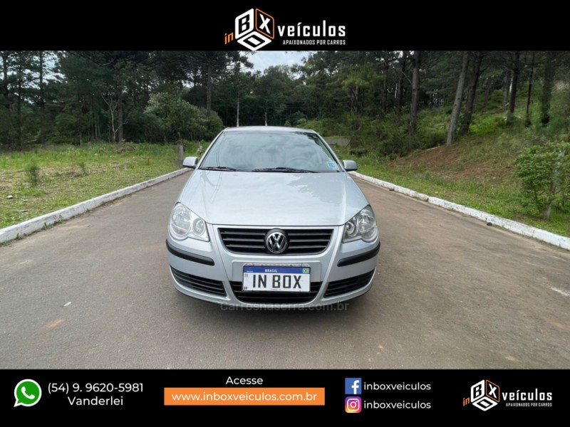 POLO SEDAN 1.6 MI 8V FLEX 4P MANUAL - 2009 - GRAMADO