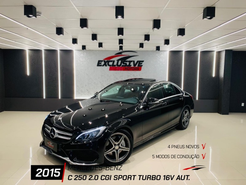 C 250 2.0 CGI SPORT TURBO 16V GASOLINA 4P AUTOMÁTICO