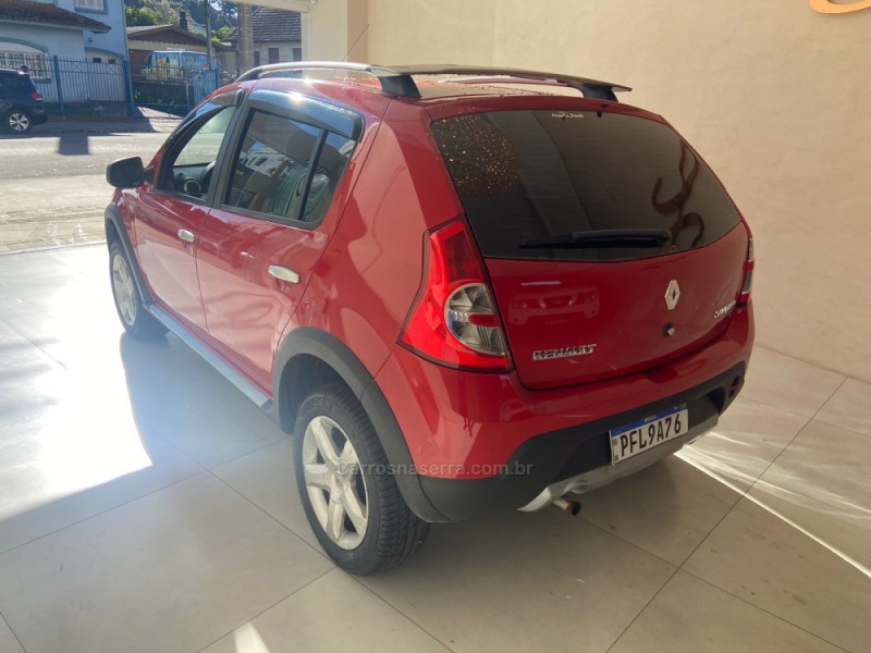 SANDERO 1.6 STEPWAY 16V FLEX 4P MANUAL - 2011 - CANELA