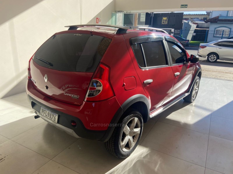 SANDERO 1.6 STEPWAY 16V FLEX 4P MANUAL - 2011 - CANELA