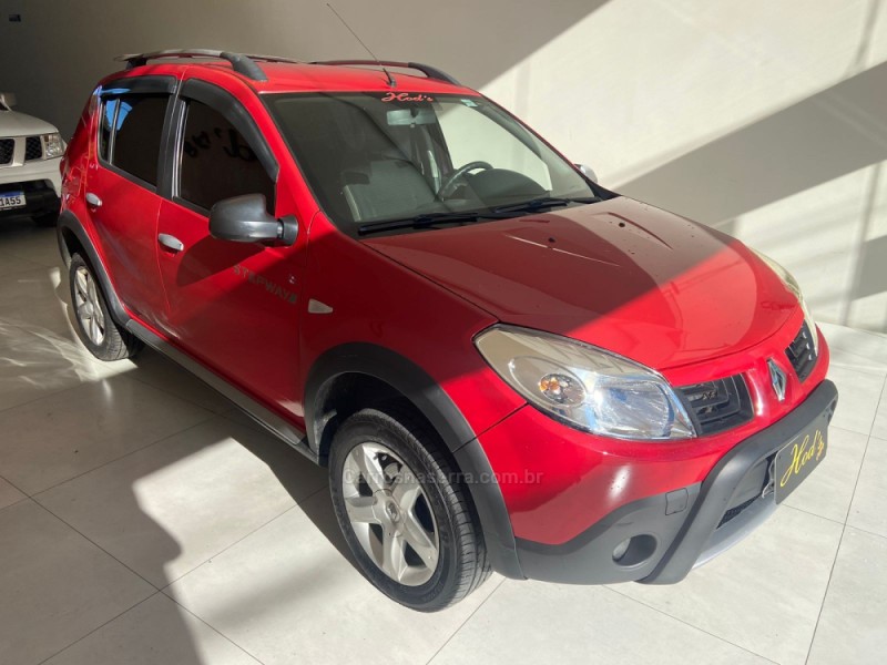 SANDERO 1.6 STEPWAY 16V FLEX 4P MANUAL - 2011 - CANELA