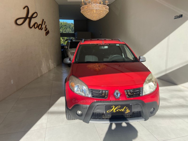 SANDERO 1.6 STEPWAY 16V FLEX 4P MANUAL - 2011 - CANELA