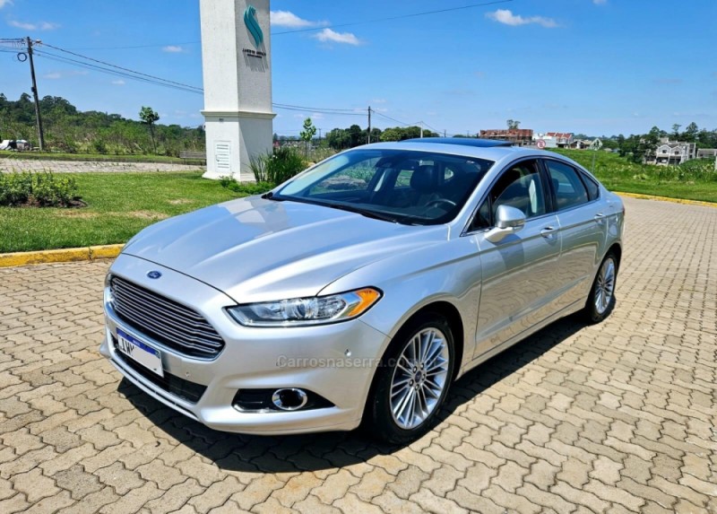 FUSION 2.0 TITANIUM PLUS AWD 16V GASOLINA 4P AUTOMÁTICO - 2015 - LAJEADO