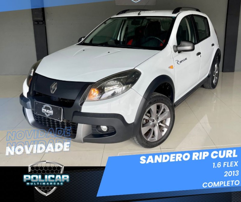 SANDERO 1.6 STEPWAY RIP CURL 8V FLEX 4P MANUAL