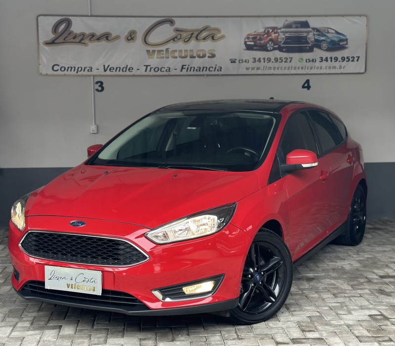 FOCUS 1.6 SE 8V FLEX 4P MANUAL - 2017 - CAXIAS DO SUL