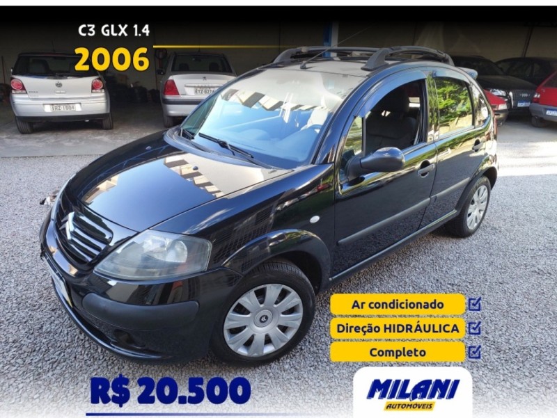 c3 1.4 i glx 8v gasolina 4p manual 2006 bento goncalves