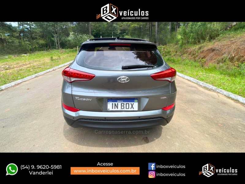 TUCSON 1.6 GLS TURBO GASOLINA 4P AUTOMÁTICO - 2017 - GRAMADO