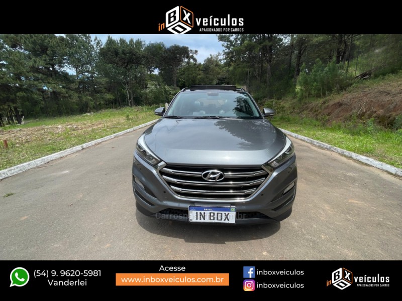 TUCSON 1.6 GLS TURBO GASOLINA 4P AUTOMÁTICO - 2017 - GRAMADO