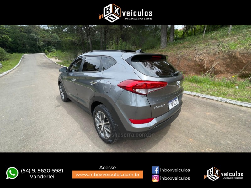 TUCSON 1.6 GLS TURBO GASOLINA 4P AUTOMÁTICO - 2017 - GRAMADO