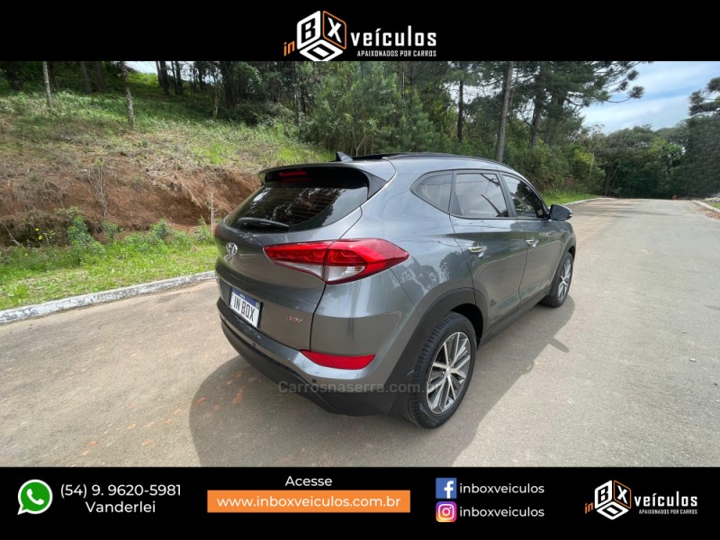 TUCSON 1.6 GLS TURBO GASOLINA 4P AUTOMÁTICO - 2017 - GRAMADO