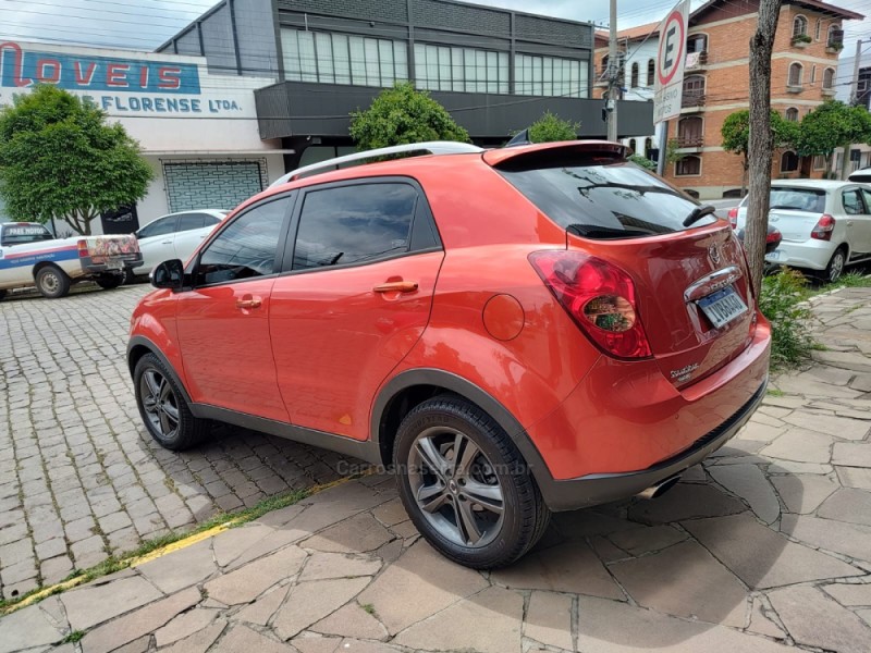 korando 2.0 gl 4x4 16v turbo diesel 4p automatico 2012 flores da cunha