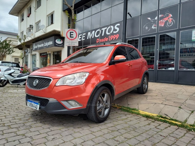 KORANDO 2.0 GL 4X4 16V TURBO DIESEL 4P AUTOMÁTICO - 2012 - FLORES DA CUNHA