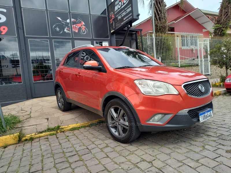 KORANDO 2.0 GL 4X4 16V TURBO DIESEL 4P AUTOMÁTICO - 2012 - FLORES DA CUNHA