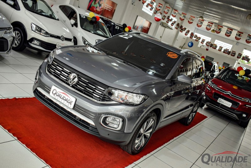 T-CROSS 1.4 HIGHLINE TSI 16V FLEX 4P AUTOMÁTICO - 2022 - SANTA CRUZ DO SUL