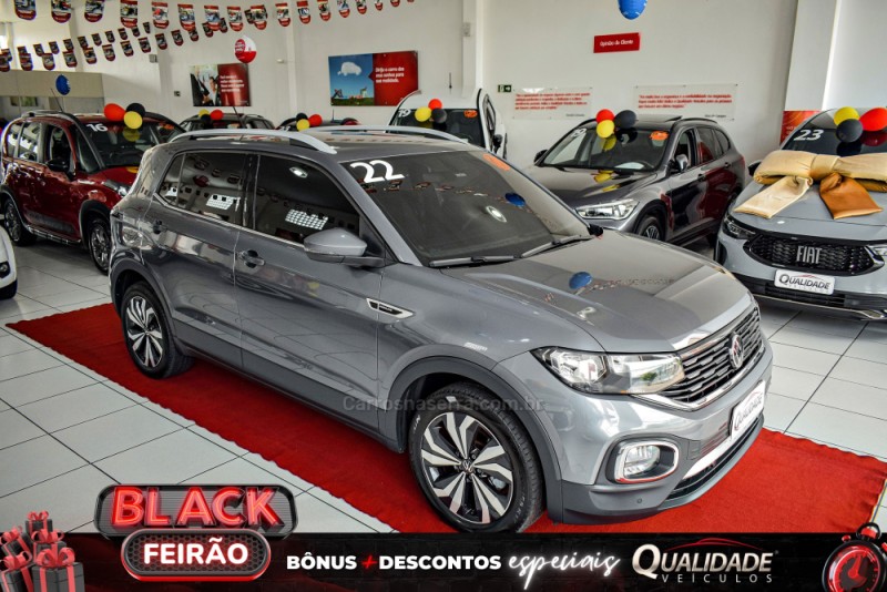 t cross 1.4 highline tsi 16v flex 4p automatico 2022 santa cruz do sul