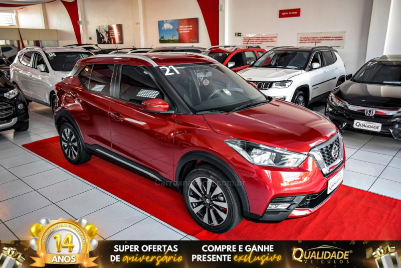 kicks 1.6 16v flex sv 4p xtronic 2021 santa cruz do sul